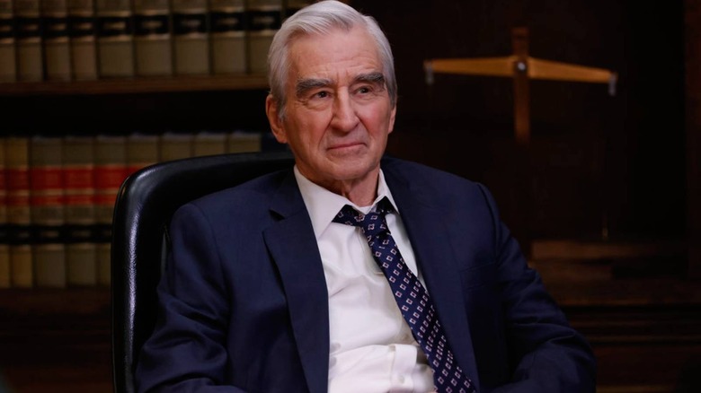 DA Jack McCoy sitting