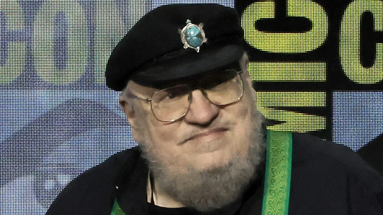 George R R Martin attending Comic Con