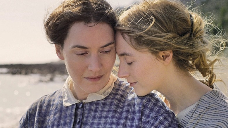 Ronan Winslet embracing