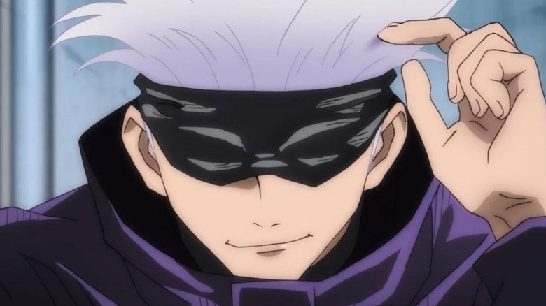 Jujutsu Kaisen Gojo Blindfold Face