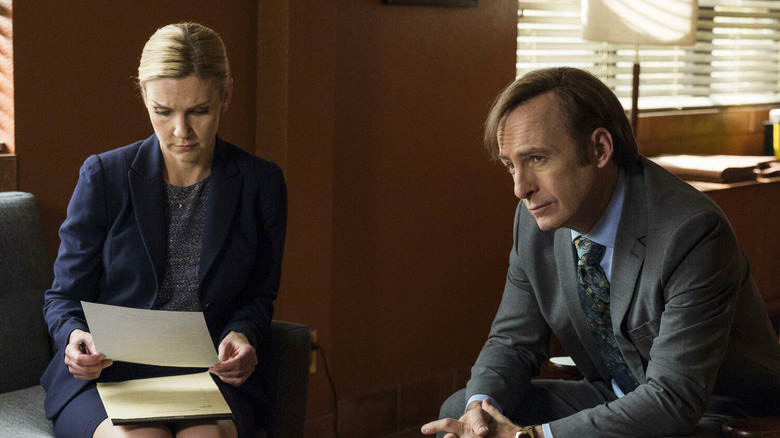 Jimmy and Kim interview Francesca in season 3 of "Better Call Saul"