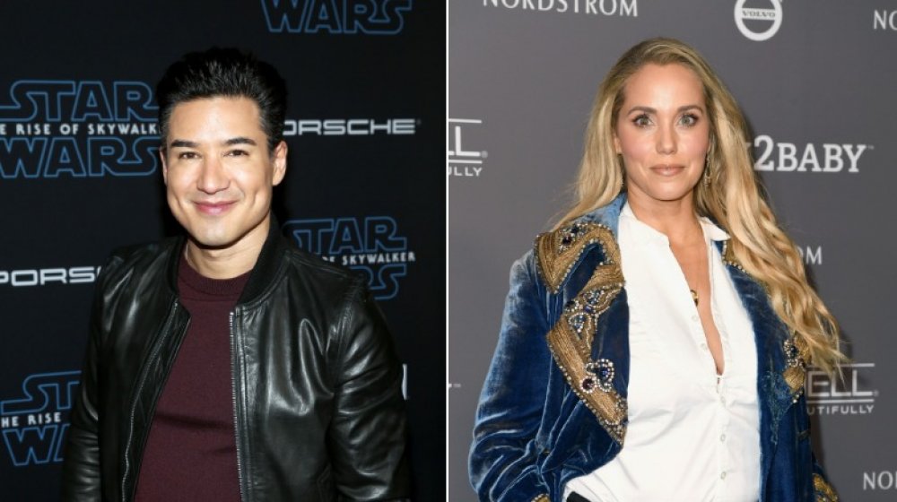 Mario Lopez and Elizabeth Berkley