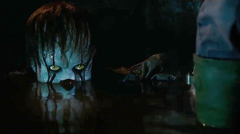 Pennywise in the water