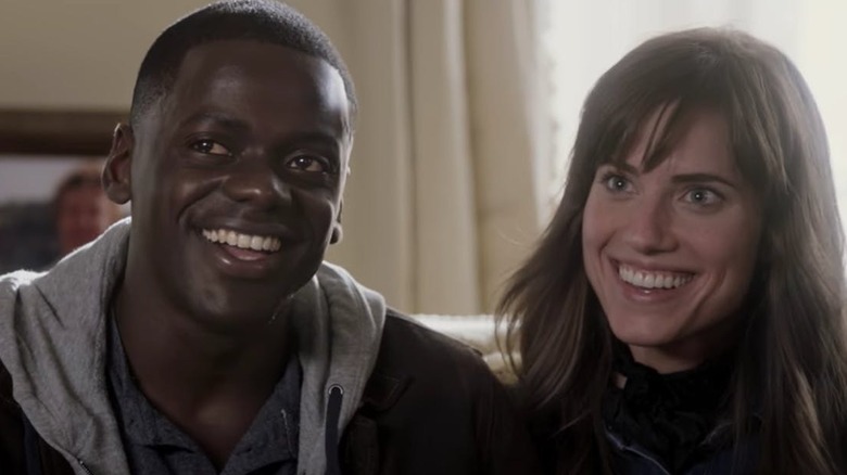 Daniel Kaluuya and Allison Williams smiling