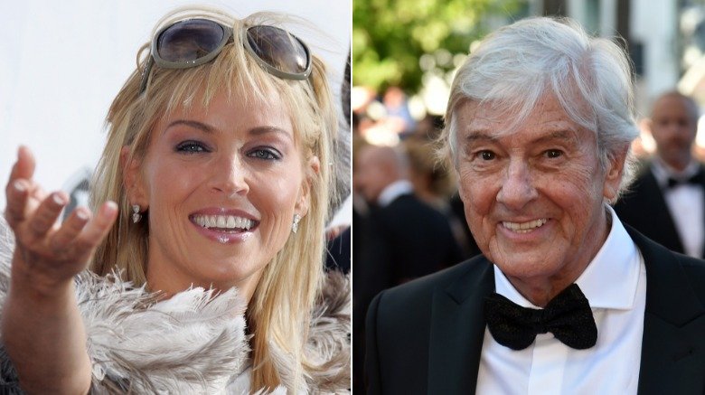 Paul Verhoeven and Sharon Stone