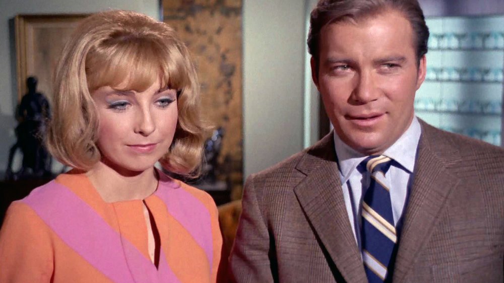 Teri Garr and William Shatner in Star Trek