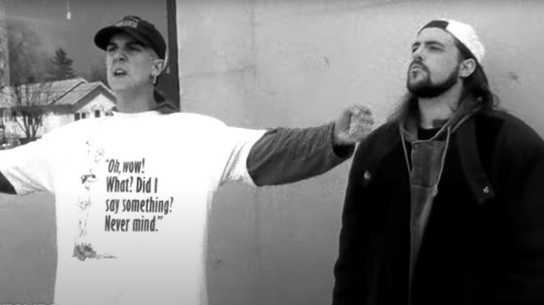 Jay and Silent Bob causing trouble