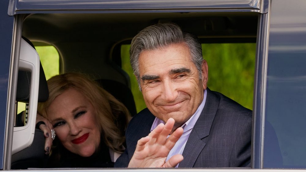 Eugene Levy as Johnny Rose, from Schitt's Creek