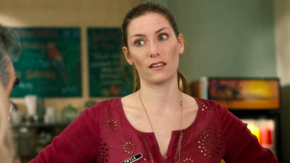 Sarah Levy as Twyla Sands, from Schitt's Creek