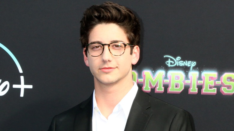 Milo Manheim at premiere