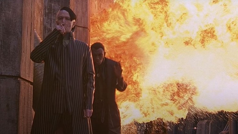 Gary Oldman Tricky avoiding explosion