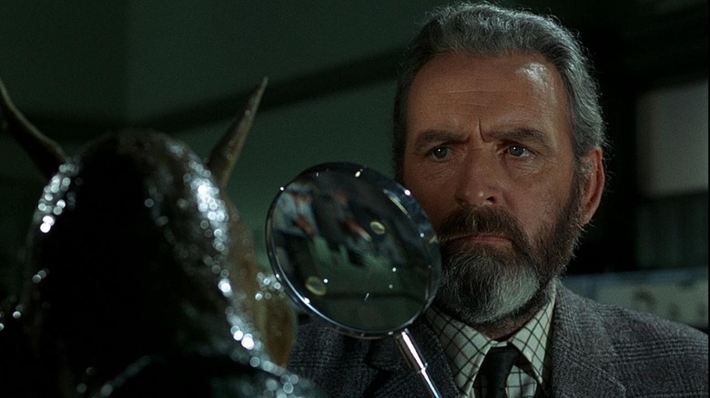 Quatermass studies Martian corpse