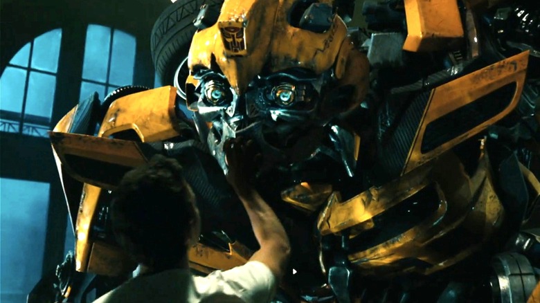 Sam Witwicky says goodbye to Bumblebee in "Transformers: Dark of the Moon" (2011)