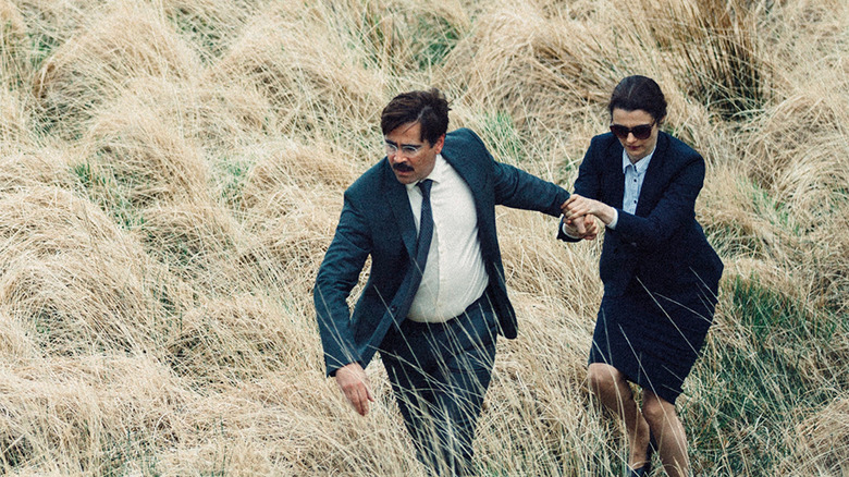 Colin Farrel and Rachel Weisz in The Lobster