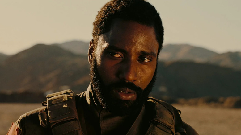 John David Washington side eyes