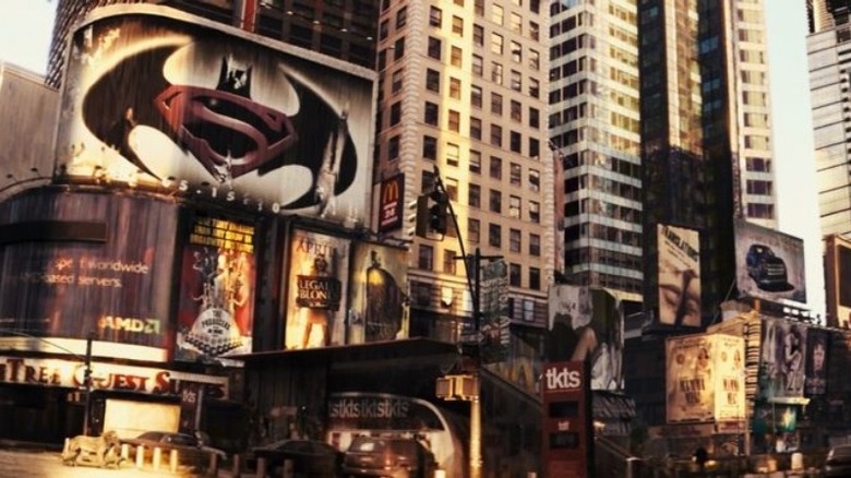 Batman Vs. Superman logo in I Am Legend