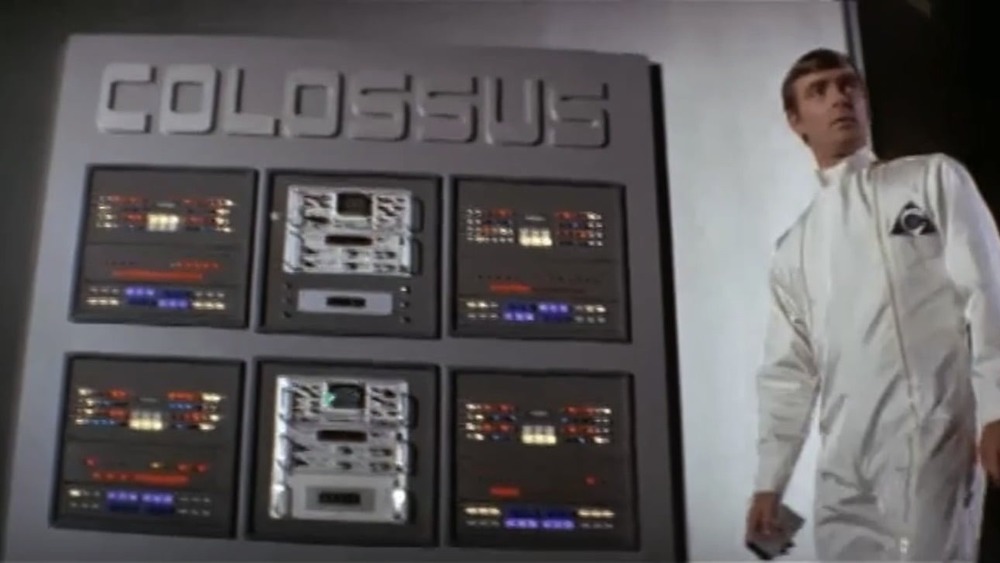 Eric Braeden and Colossus in Colossus: The Forbin Project