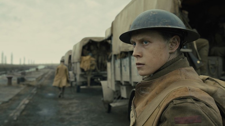 George MacKay as Lance Corporal William "Will" Schofield on the ground