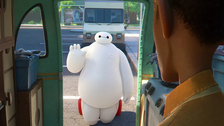 Baymax waving