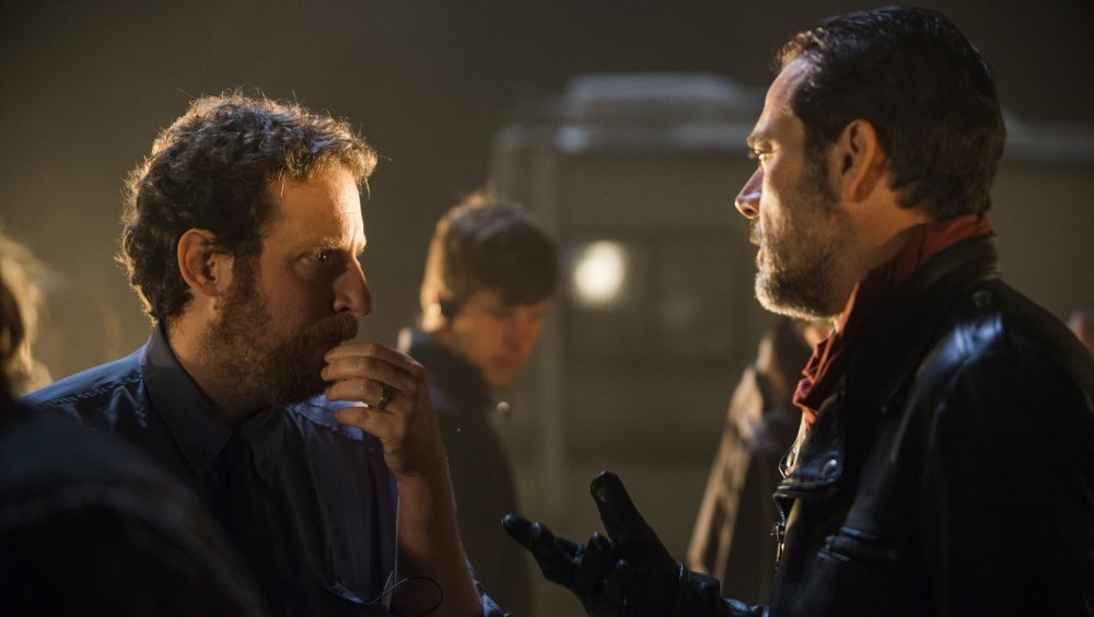 Scott Gimple and Jeffrey Dean Morgan