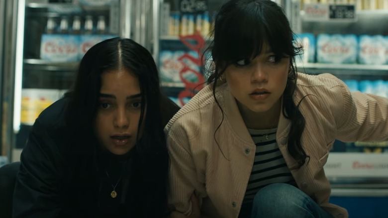 Women hiding in convenience store