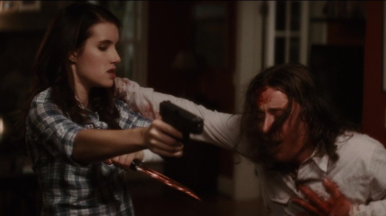 Jill stabbing Charlie