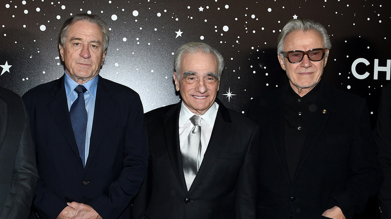 Robert De Niro, Martin Scorsese and Harvey Keitel