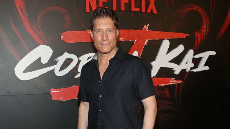 Sean Kanan posing at event