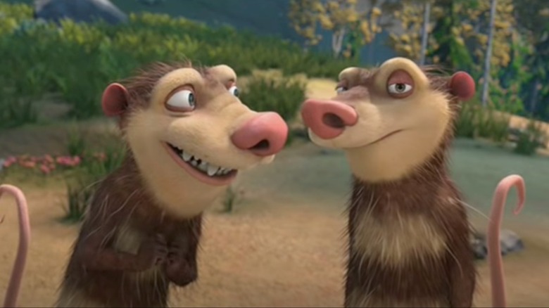 Crash and Eddie in Ice Age