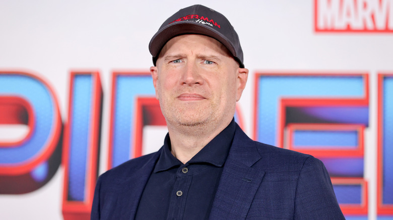 Kevin Feige Spider-Man: No Way Home red carpet