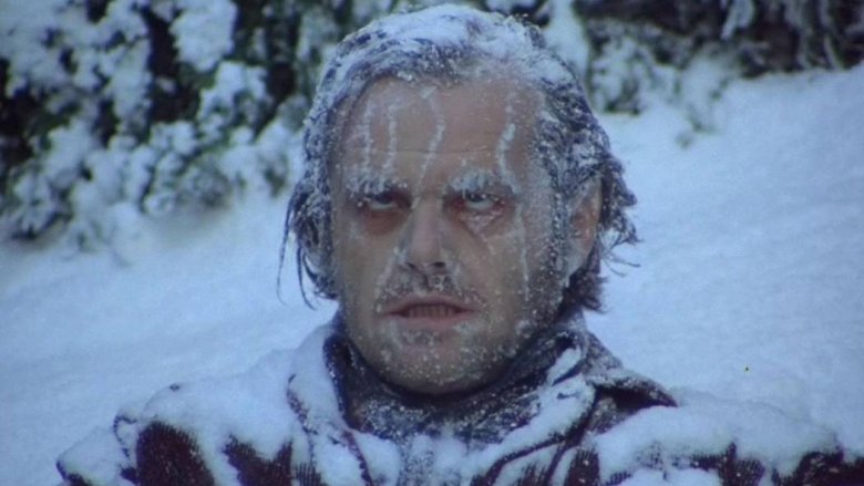 Jack Nicholson in The Shining