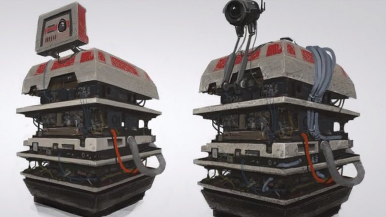 L3-37 prototypes from Solo: A Star Wars Story special features