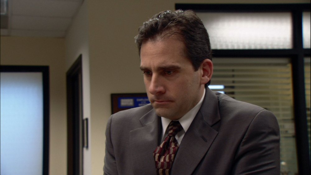 Steve Carell as Michael Scott on The Office