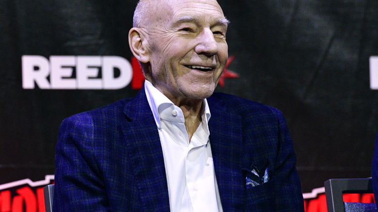 Patrick Stewart at a fan convention