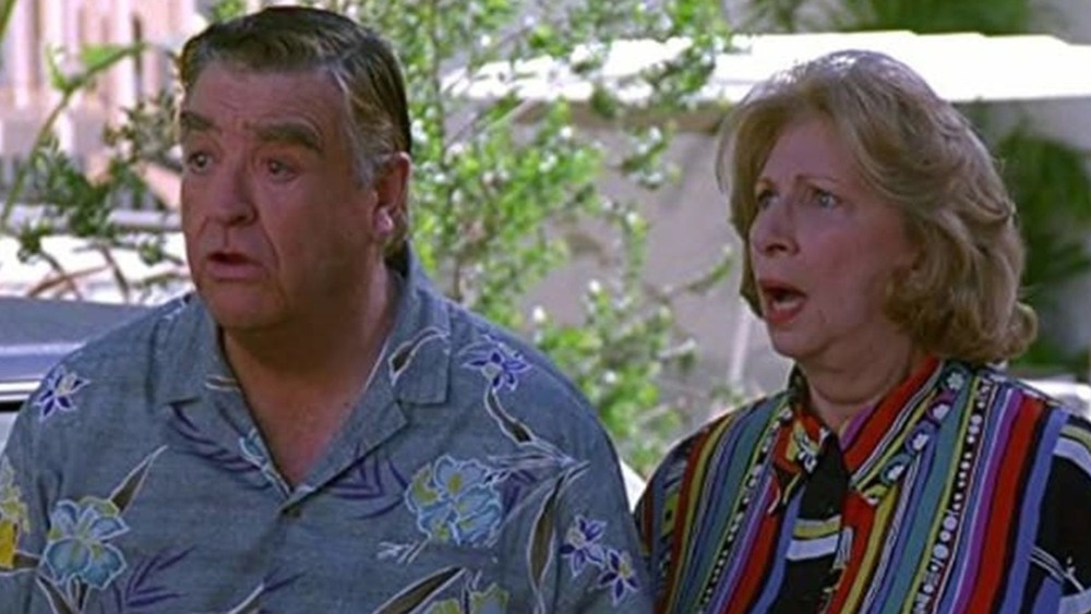 Barney Martin and Elizabeth Sheridan in Seinfeld