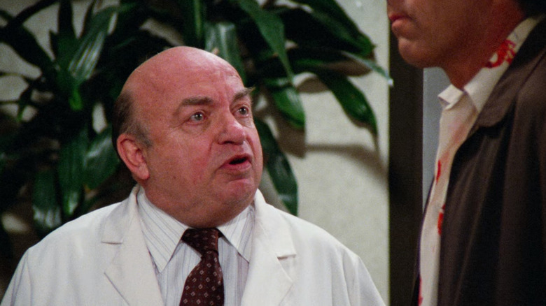 Dr. Cooperman talking to Kramer