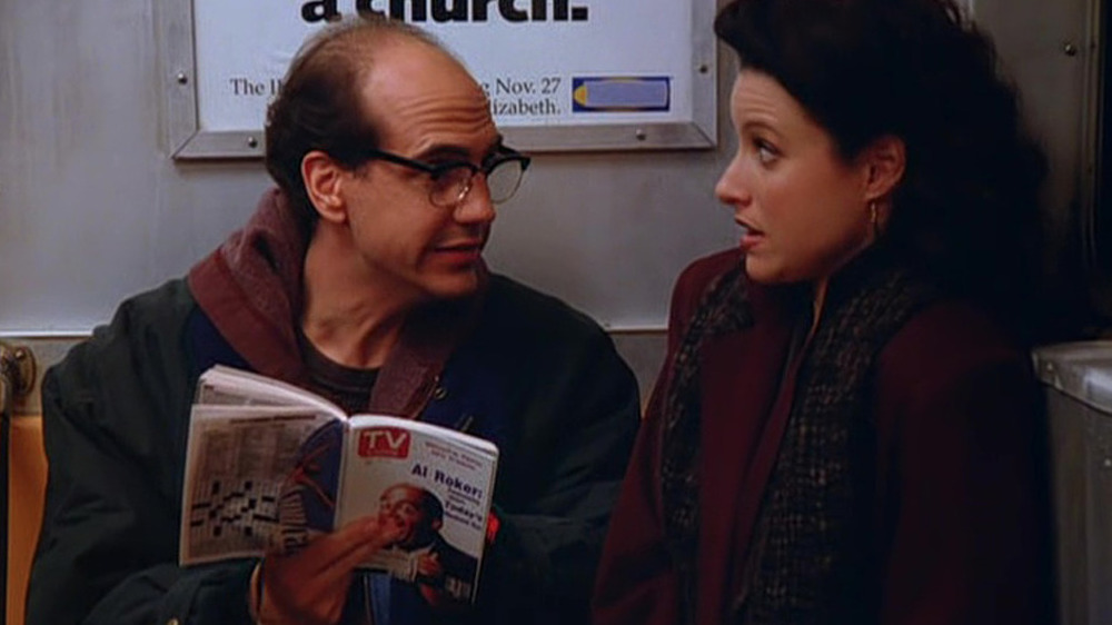 Sam Lloyd and Julia Louis-Dreyfus in Seinfeld