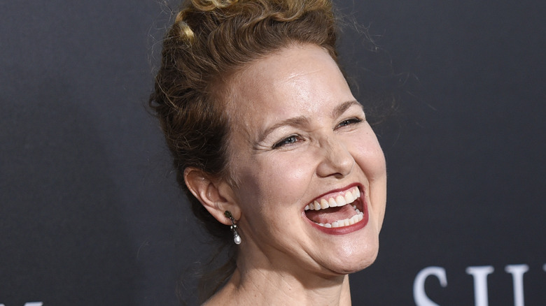 Molly Hagan laughing