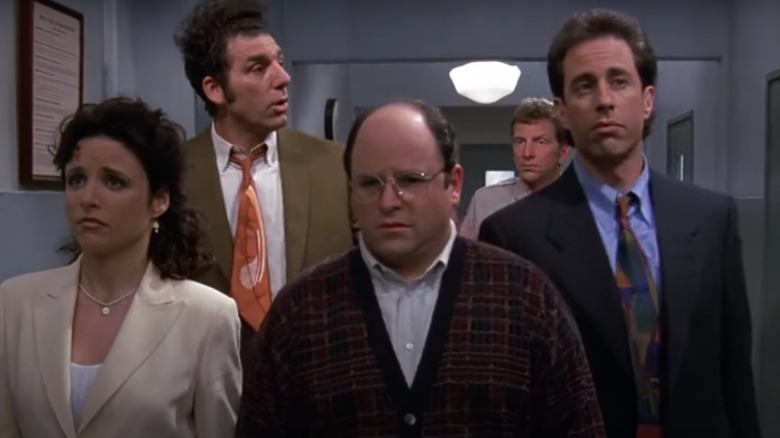 The Seinfeld crew in jail