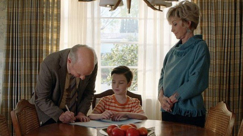 Dr. Sturgis and Meemaw sign contract with Sheldon