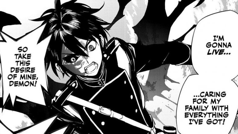 Yu, Seraph of the End manga, chapter 65