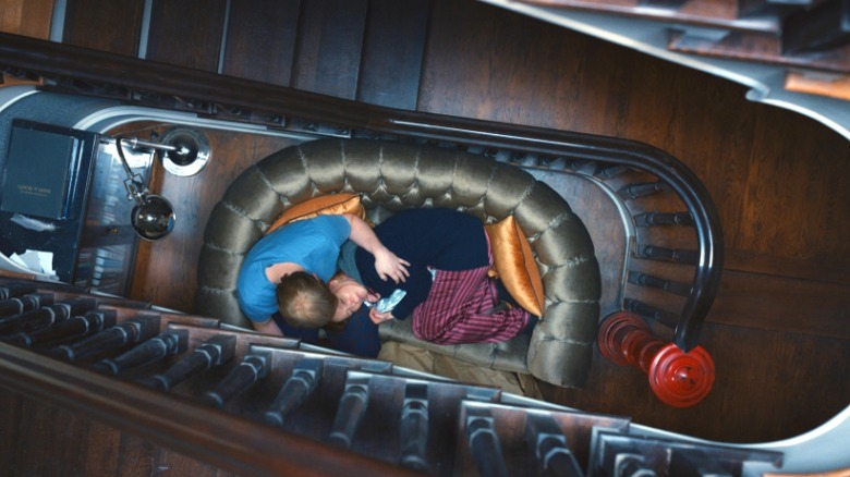 The Turner house stairs