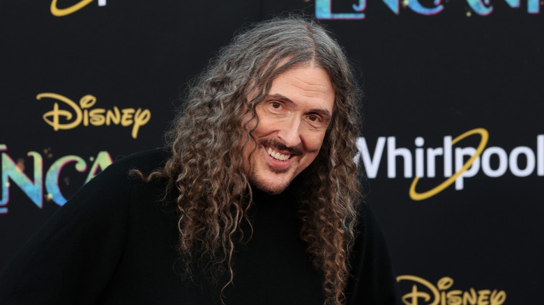 Weird Al Yankovic smiling at the Encanto premiere