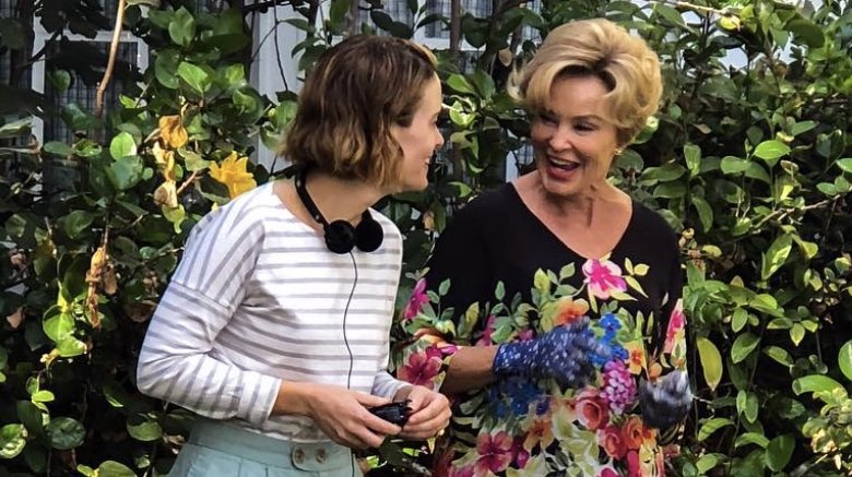 Sarah Paulson and Jessica Lange