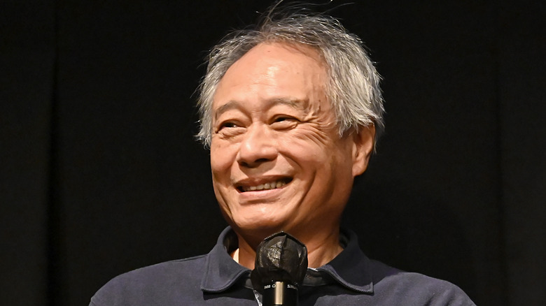 Ang Lee listening to the audience