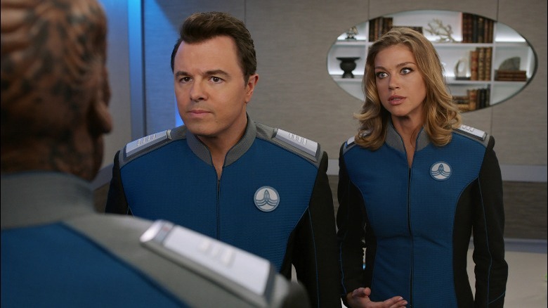 Ed Mercer and Kelly Grayson on The Orville