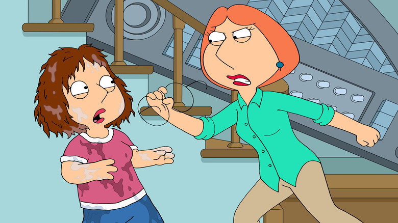 Lois berating Meg