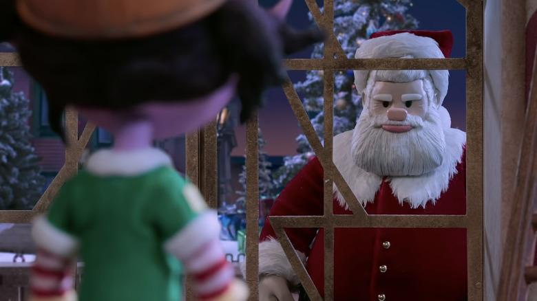 Claymation Santa Claus in Santa Inc.