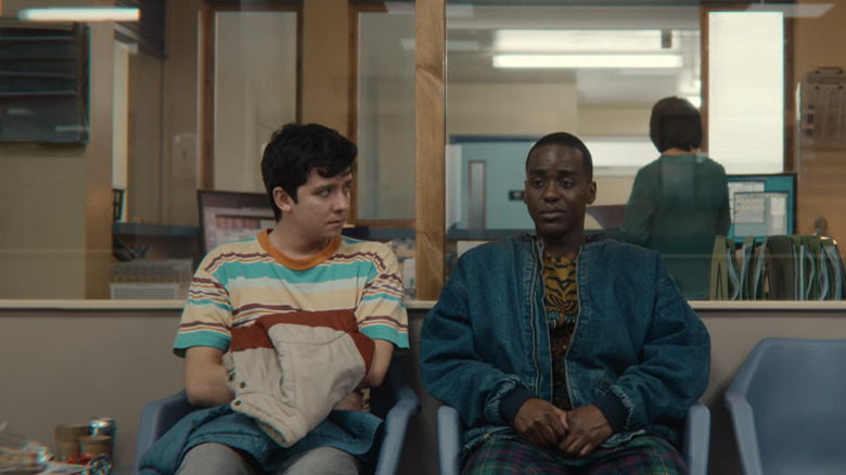 Asa Butterfield and Ncuti Gatwa in 'Sex Education'