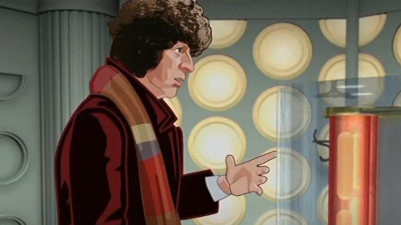 The Doctor in the Tardis